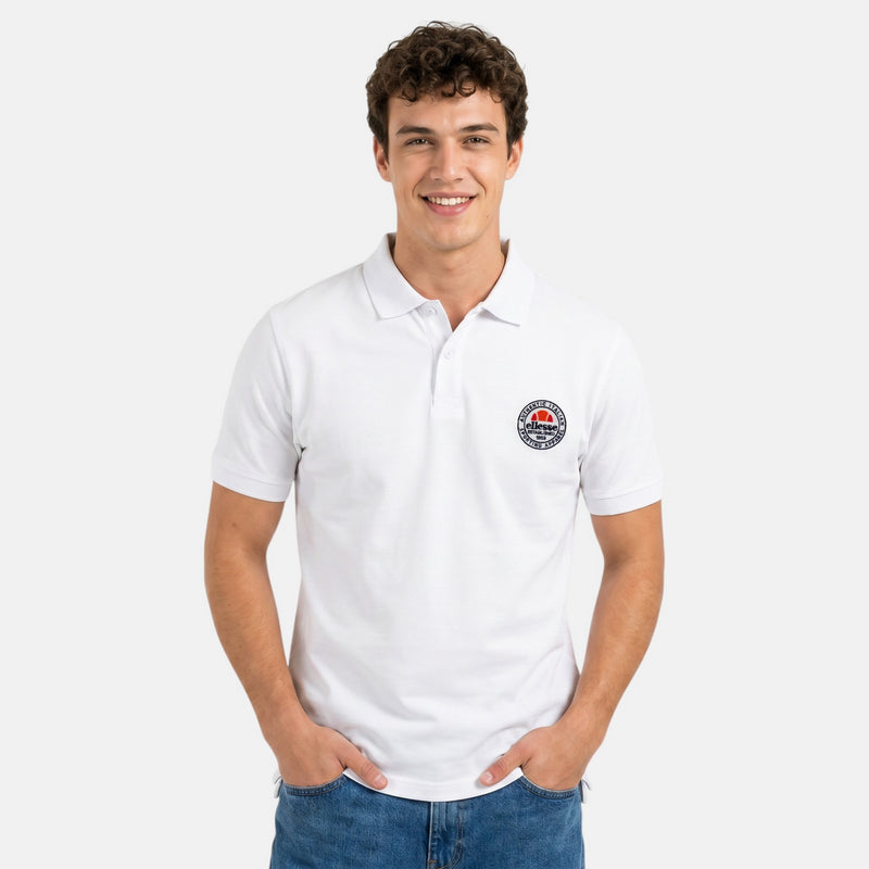 Polo Manches Courtes Ellesse Homme - Blanc