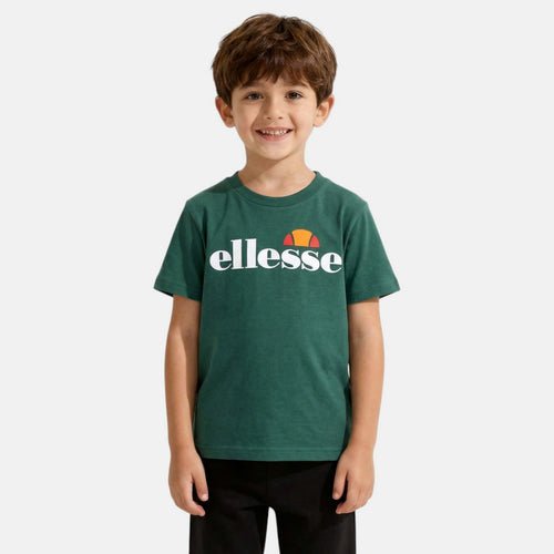 T-Shirt Manches Courtes Ellesse Garcon - Vert