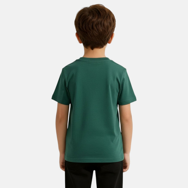 T-Shirt Manches Courtes Ellesse Garcon - Vert