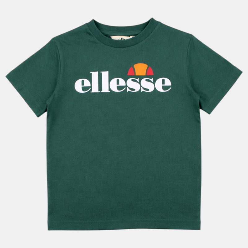 T-Shirt Manches Courtes Ellesse Garcon - Vert