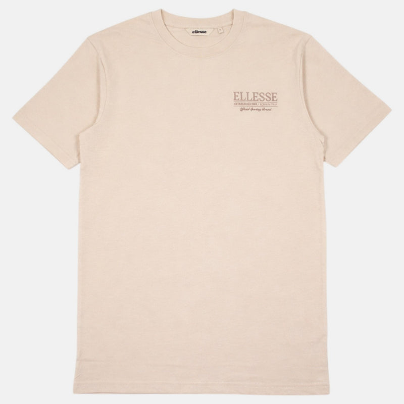 T-Shirt Manches Courtes Ellesse Homme - Beige