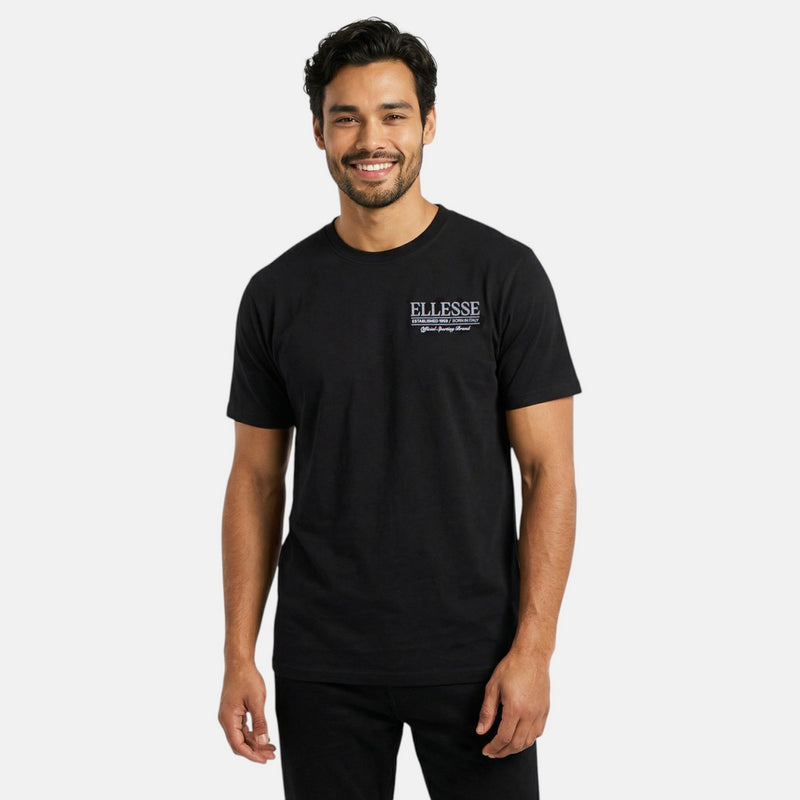 T-Shirt Manches Courtes Ellesse Homme - Noir