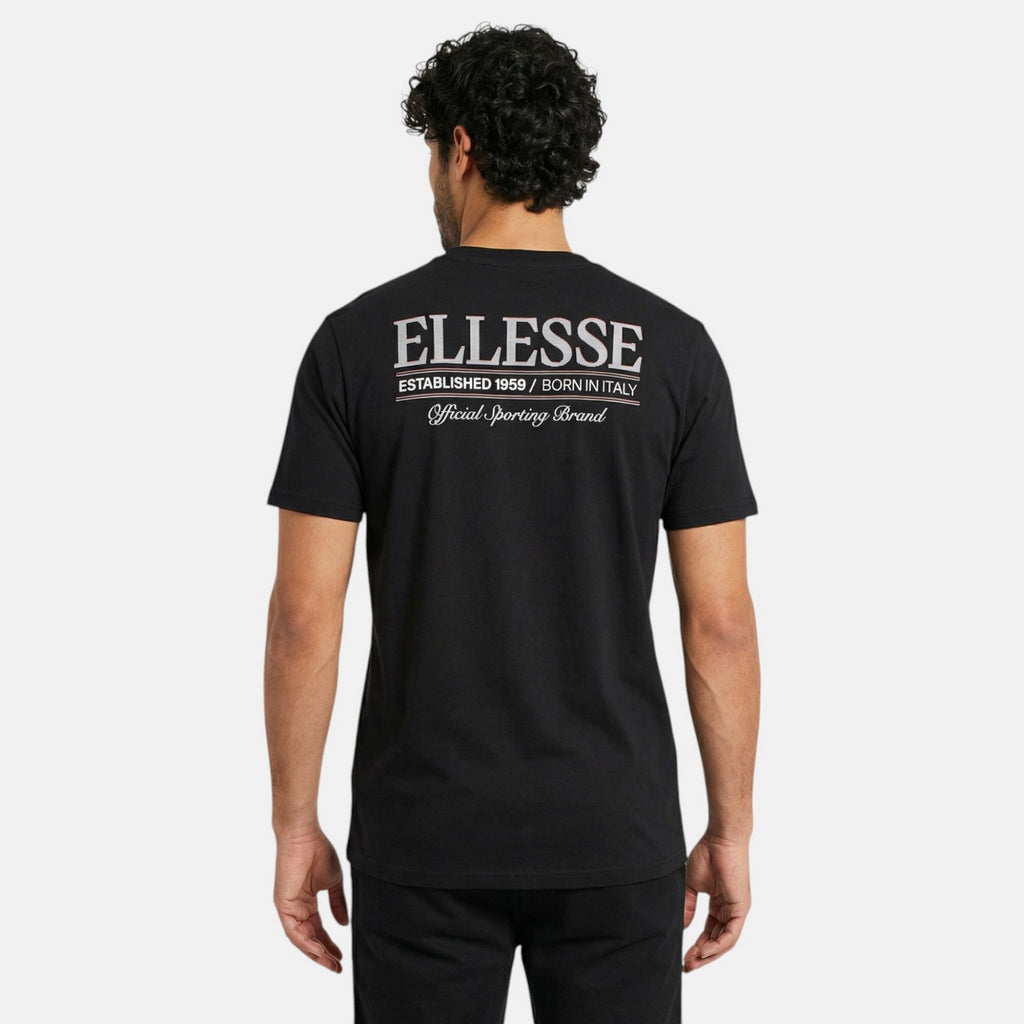 T-Shirt Manches Courtes Ellesse Homme - Noir