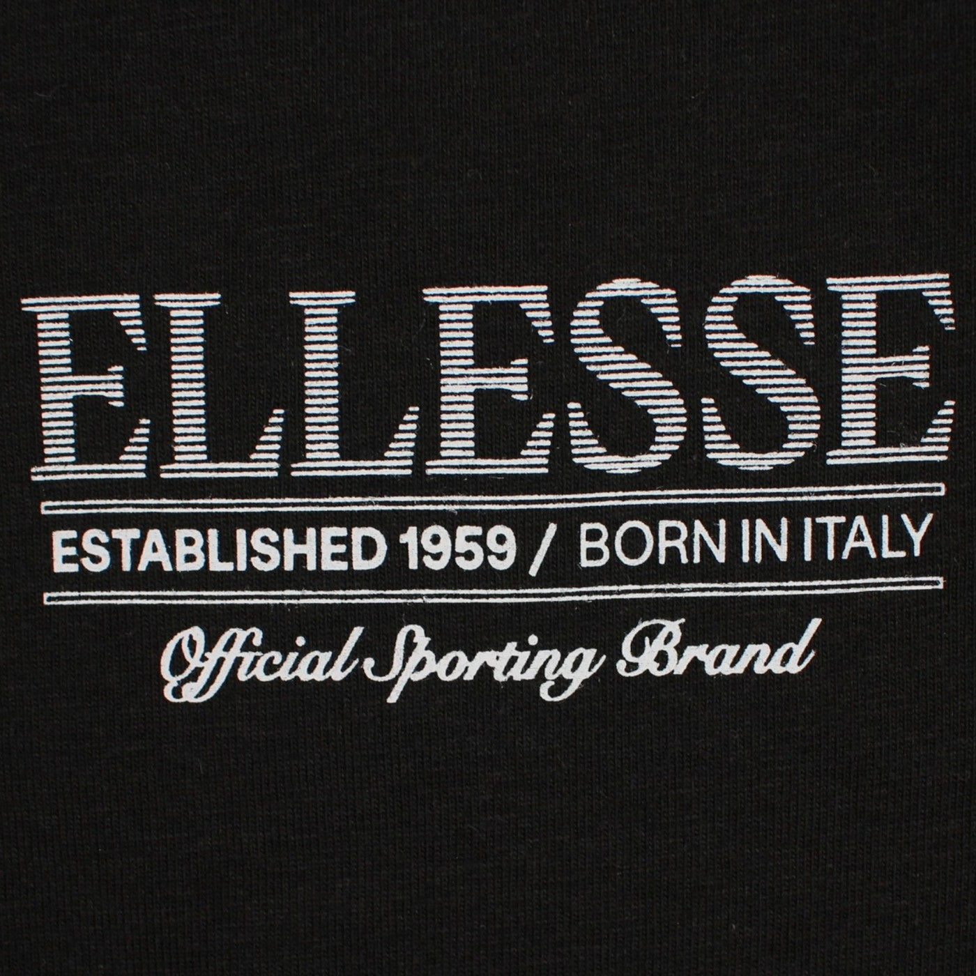 T-Shirt Manches Courtes Ellesse Homme - Noir