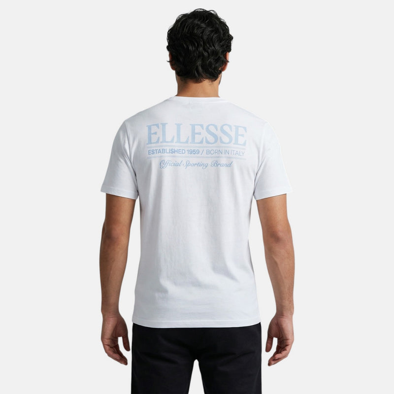 T-Shirt Manches Courtes Ellesse Homme - Blanc