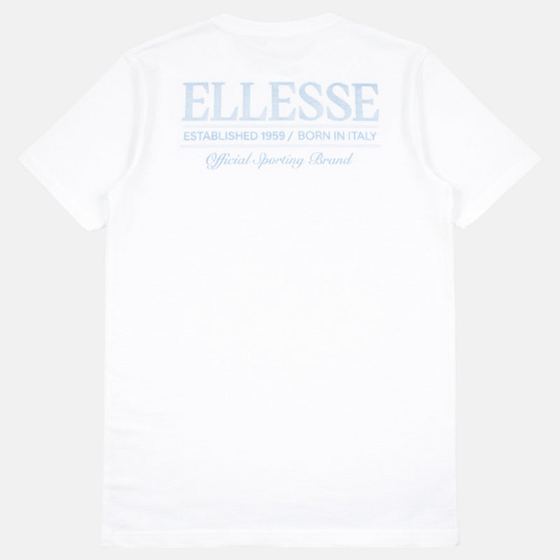 T-Shirt Manches Courtes Ellesse Homme - Blanc