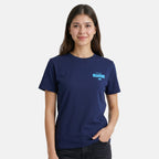 Camiseta de manga corta Ellesse - Mujer - Azul marino