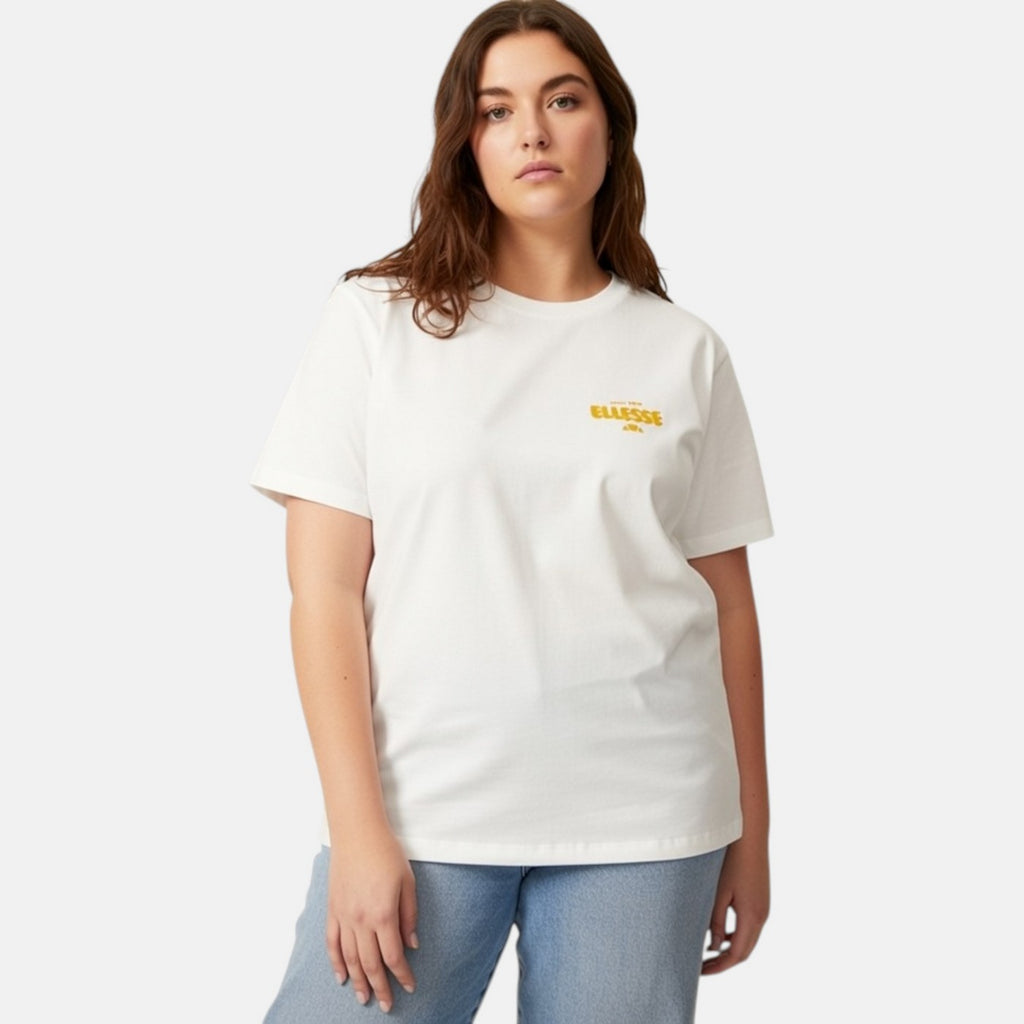 Camiseta de manga corta Ellesse Mujer - Blanco