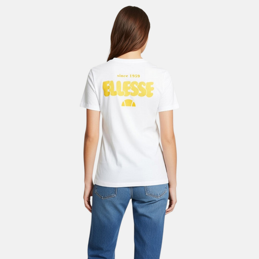 Camiseta de manga corta Ellesse Mujer - Blanco