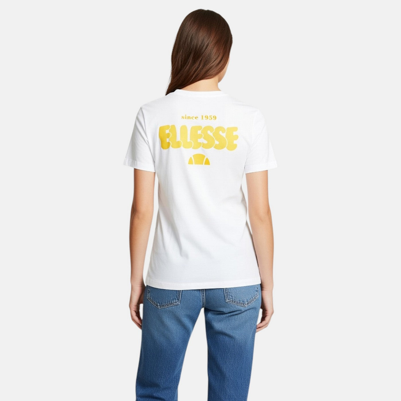 Camiseta de manga corta Ellesse Mujer - Blanco