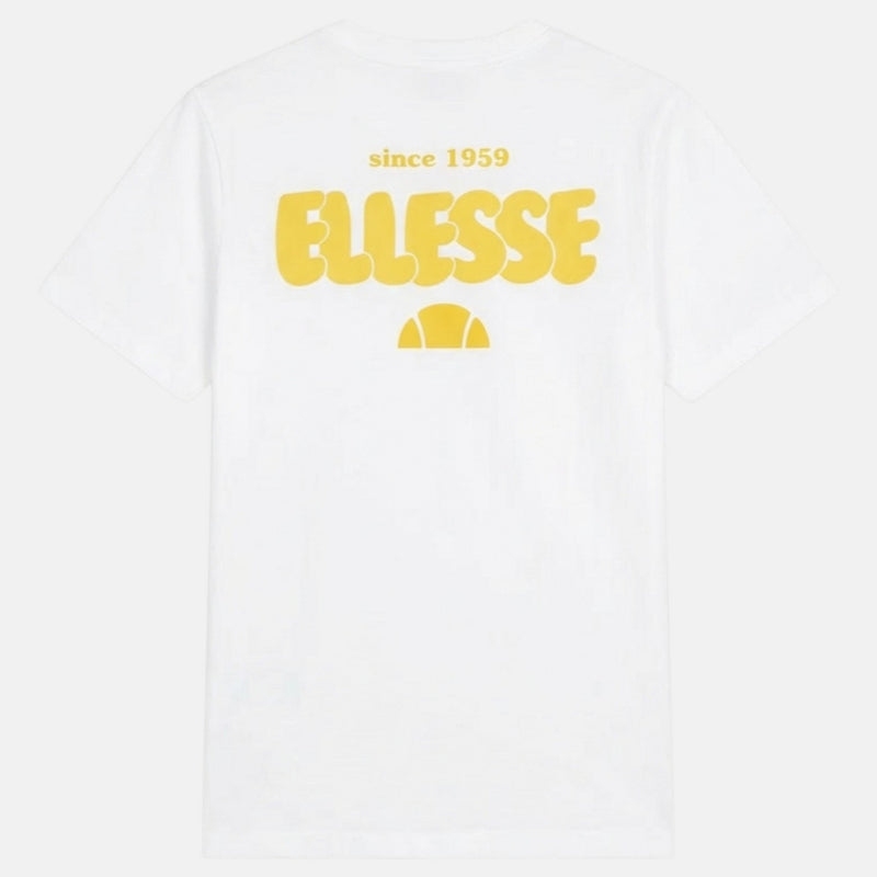 T-Shirt Manches Courtes Ellesse Femme - Blanc