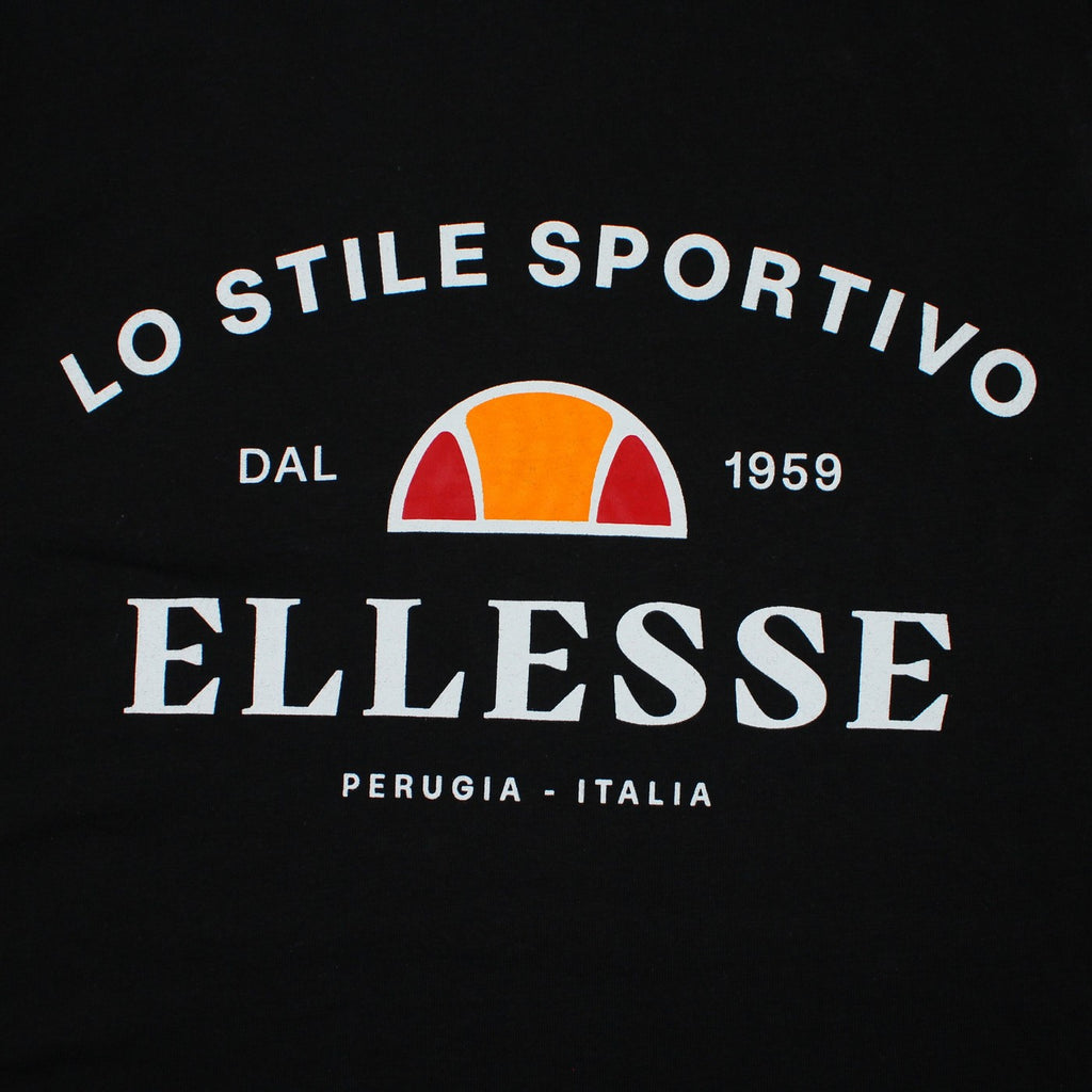 T-Shirt Manches Courtes Ellesse Homme - Noir