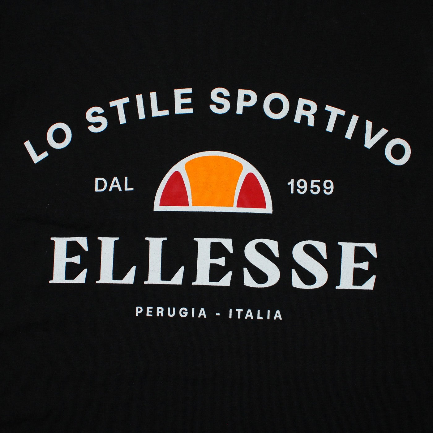 T-Shirt Manches Courtes Ellesse Homme - Noir