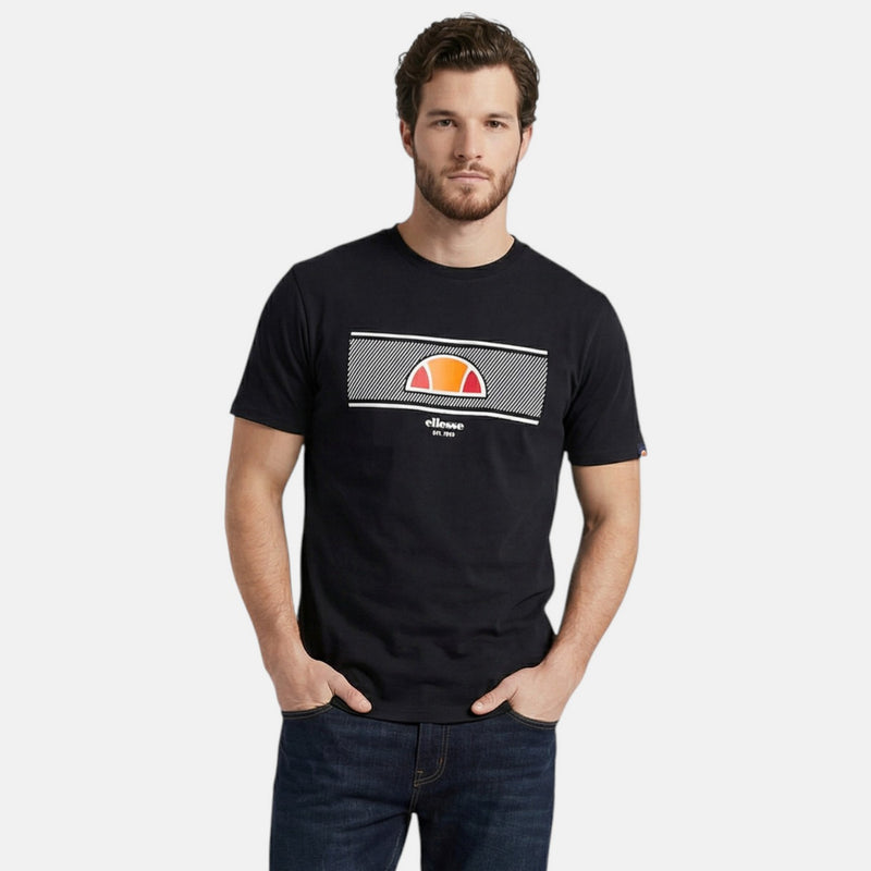 T-Shirt Manches Courtes Ellesse Homme - Noir