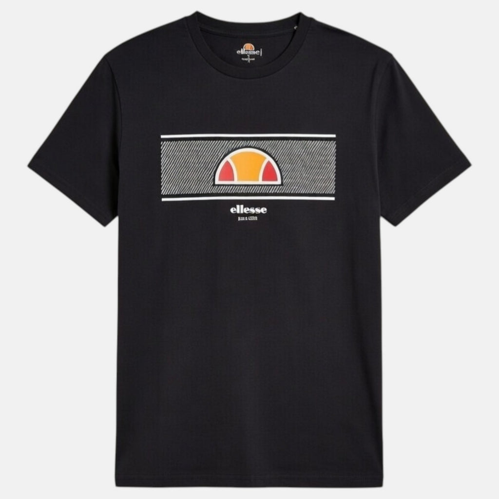T-Shirt Manches Courtes Ellesse Homme - Noir