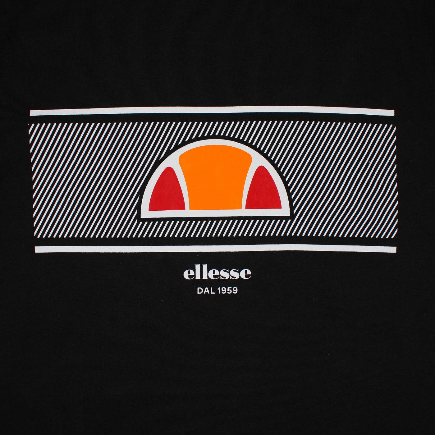 T-Shirt Manches Courtes Ellesse Homme - Noir