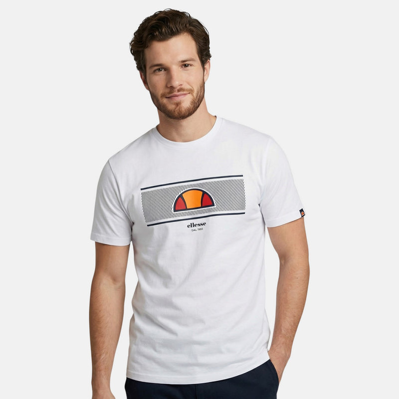 T-Shirt Manches Courtes Ellesse Homme - Blanc