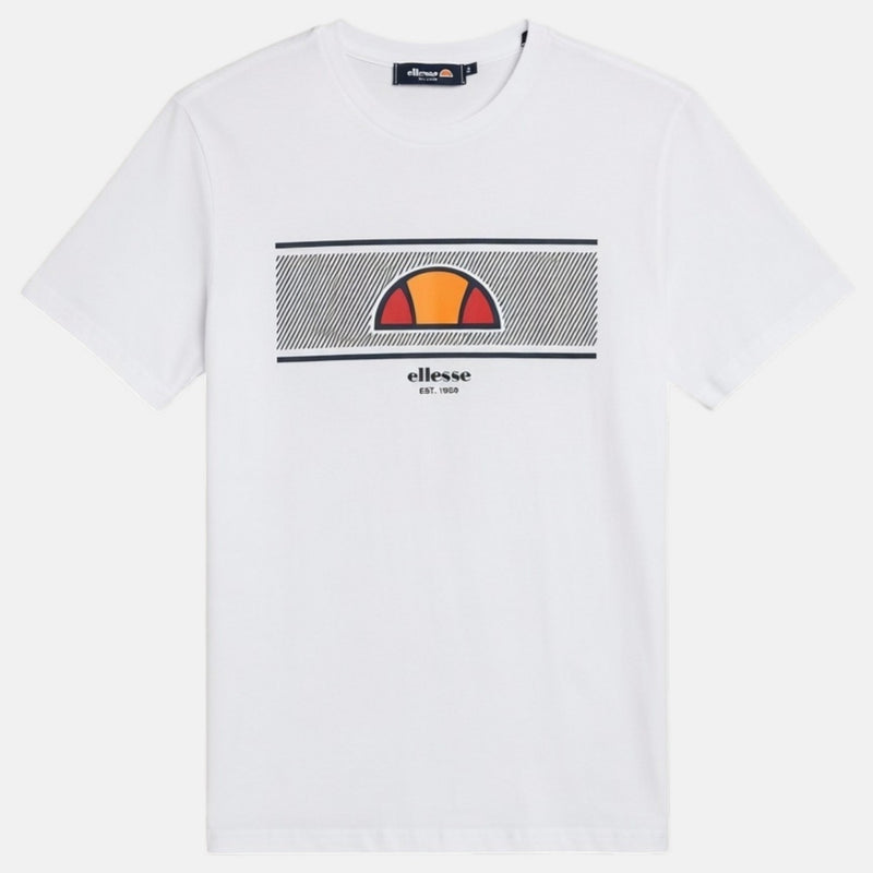 T-Shirt Manches Courtes Ellesse Homme - Blanc