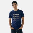 T-Shirt Manches Courtes Ellesse Homme - Marine