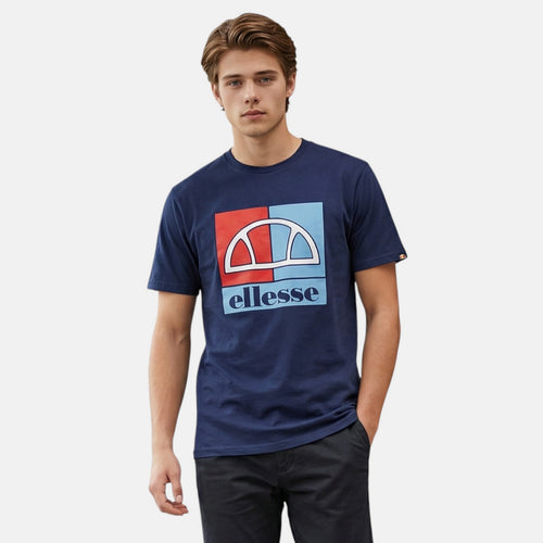 T-Shirt Manches Courtes Ellesse Homme - Marine