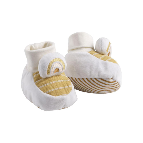 Chaussons Bébé En Velours