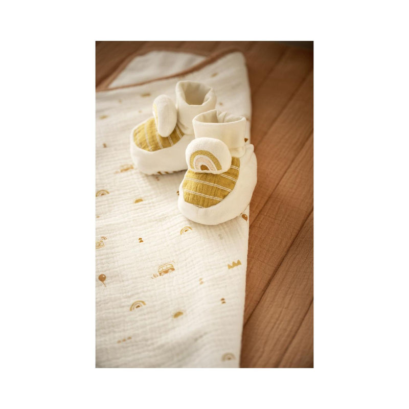 Chaussons Bébé En Velours