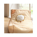 Doudou Soleil En Velours Blanc