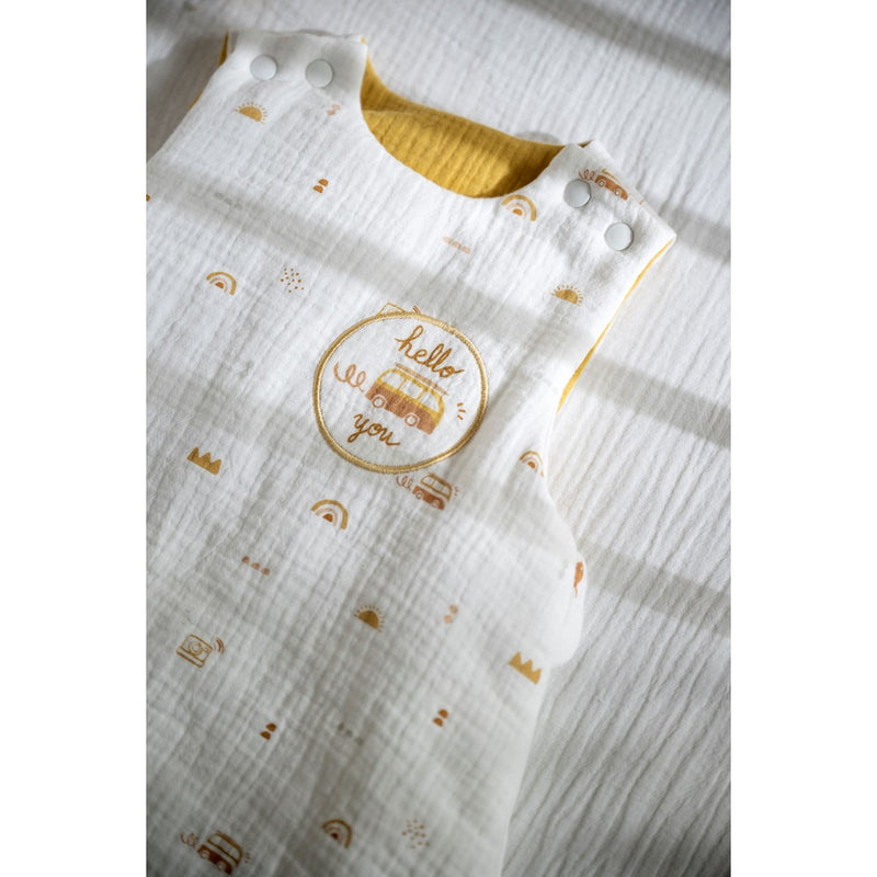 Gigoteuse Naissance 0/1 Mois En Coton Blanc