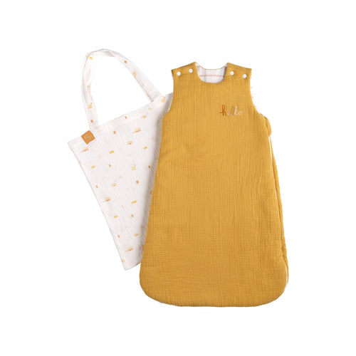 Gigoteuse Ouatinée En Coton - Jaune