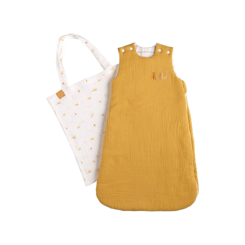 Gigoteuse Ouatinée En Coton - Jaune