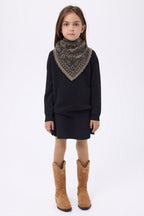 Small Ski Bandana - Mottled Khaki - Kids