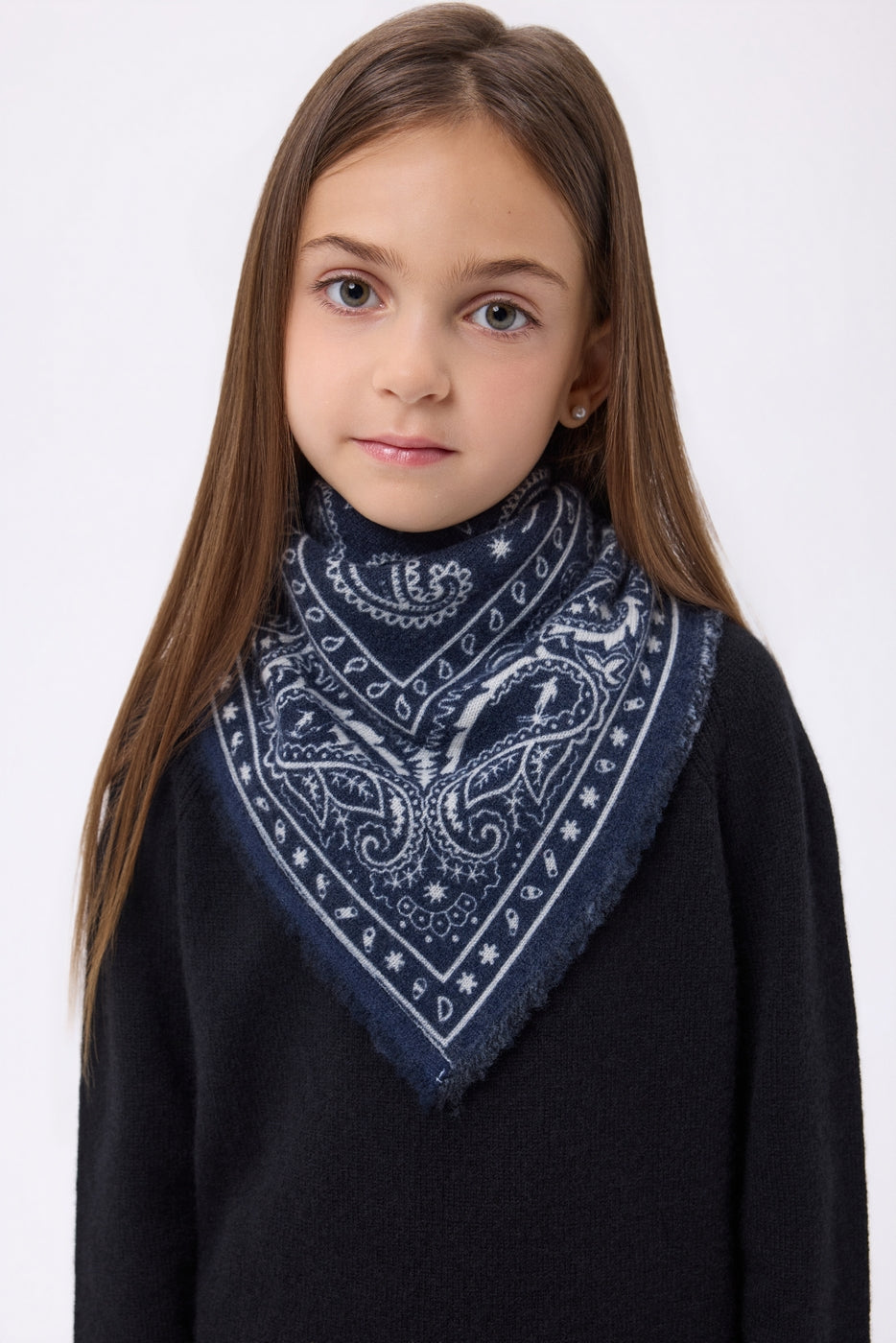 Bandana Ski pequeño - Azul marino - Niño
