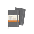 Classic Pocket Notebook 9X14 - Ruled Pages - Slate Grey