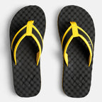 Children's Flip-Flops - Black/Yellow - Men
