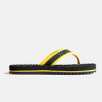 Children's Flip-Flops - Black/Yellow - Men