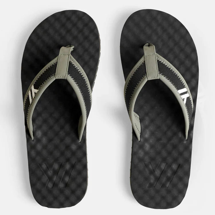 Children's Flip-Flops - Black/Grey - Men's