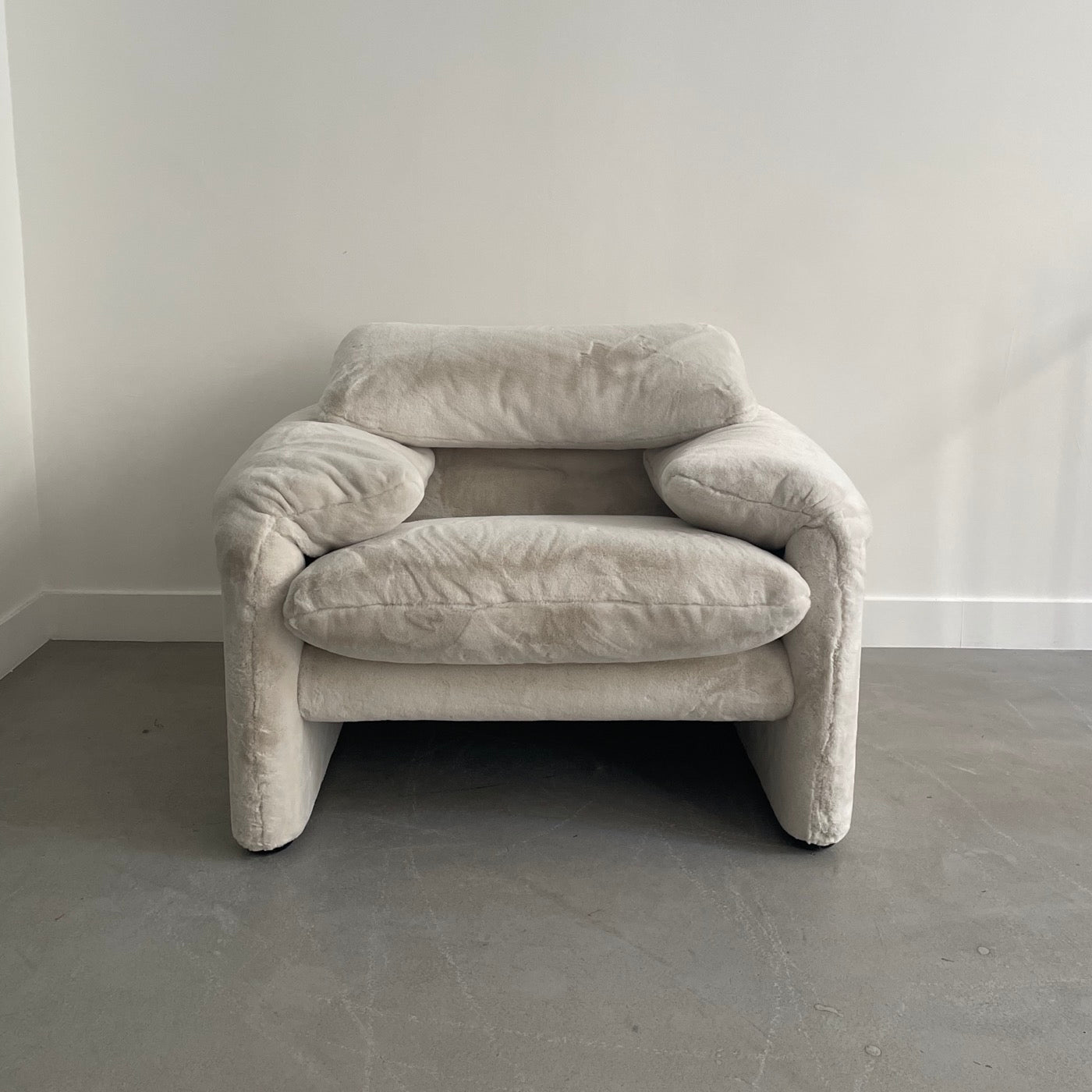 Butaca Maralunga De Vico Magistretti Para Cassina