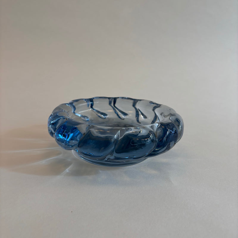 Vide Poche En Verre Epais Vintage