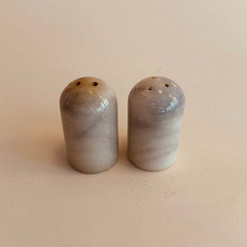 Salière Et Poivrière En Marbre