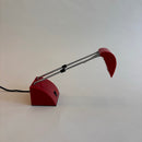 Lámpara roja vintage