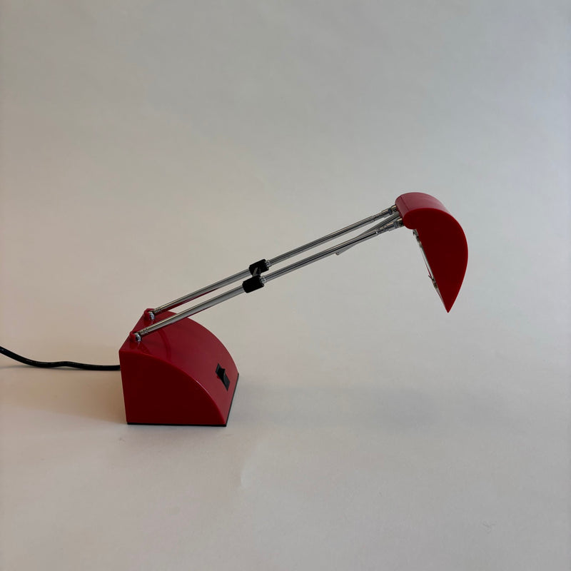 Lámpara roja vintage