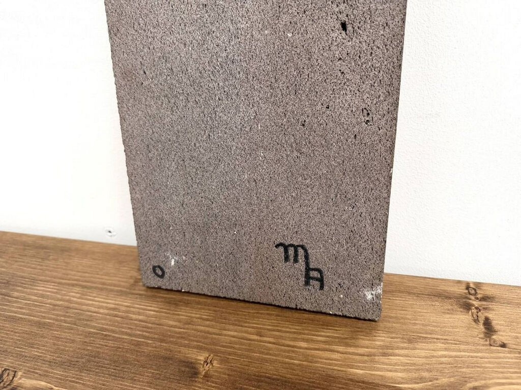 Decorative Glazed Stoneware Wall Panel/1970s - Terracotta