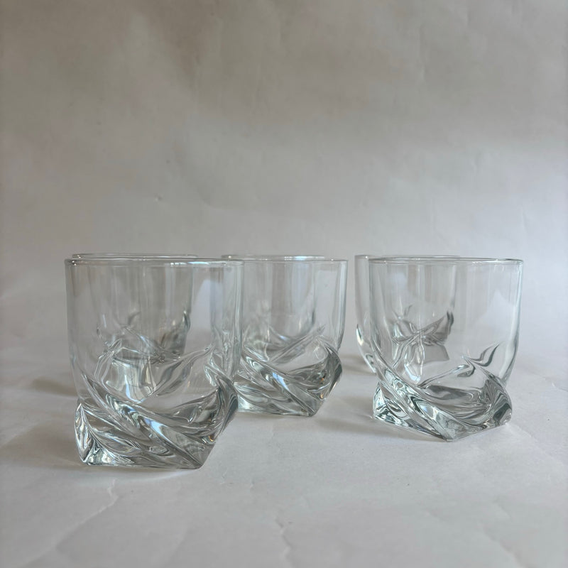 Ensemble De 6 Verres À Wisky Vintage