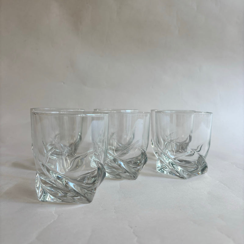 Ensemble De 6 Verres À Wisky Vintage