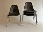 Juego De 4 Sillas Dss Charles Y Ray Eames Para Herman Miller 1950