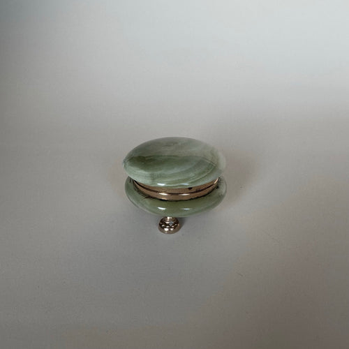 Caja vintage de ónix verde