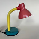 Lámpara articulada vintage tricolor