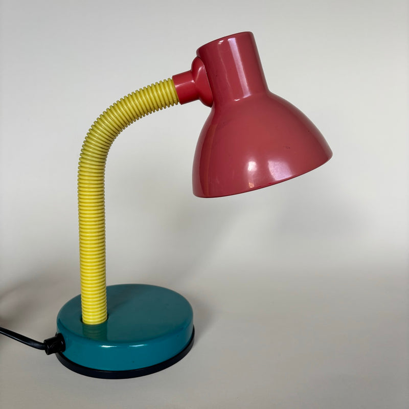 Lámpara articulada vintage tricolor