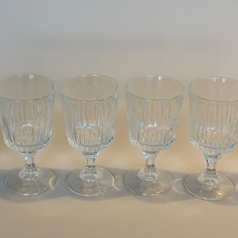 Lot De 6 Petits Verres À Pied
