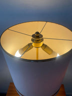 Lampe En Laiton Des Années 60-70 - Doré